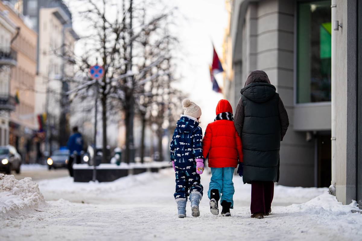 Šeima. Nuotrauka Žygimantas Gedvila / ELTA.